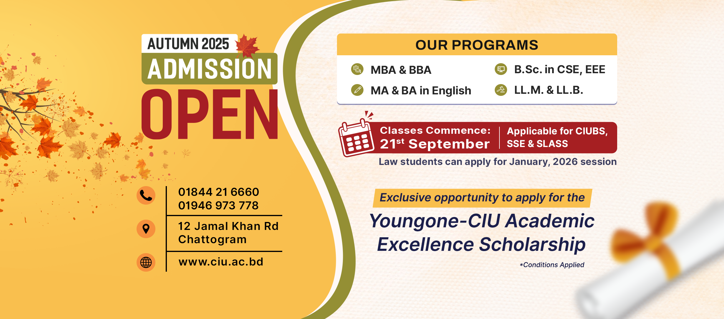 Admission info